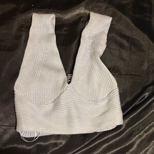 Sincerely Jules Gray Ribbed Maxi Dress